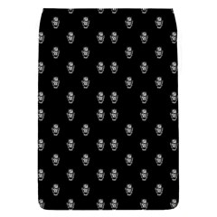 Black And White Sketchy Man Portrait Pattern Removable Flap Cover (s) by dflcprintsclothing