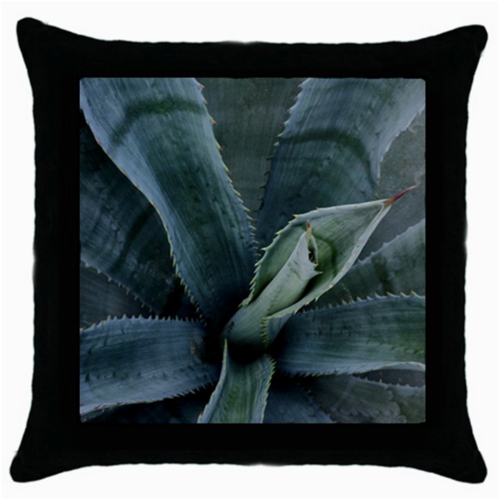 The Agave Heart Under The Light Throw Pillow Case (Black)