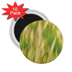 Golden Grass Abstract 2 25  Magnets (10 Pack)  by DimitriosArt