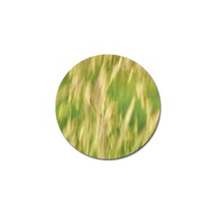 Golden Grass Abstract Golf Ball Marker by DimitriosArt