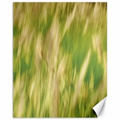 Golden Grass Abstract Canvas 11  X 14  by DimitriosArt