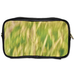 Golden Grass Abstract Toiletries Bag (two Sides) by DimitriosArt