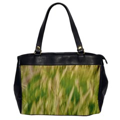 Golden Grass Abstract Oversize Office Handbag by DimitriosArt