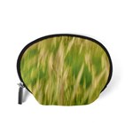 Golden Grass Abstract Accessory Pouch (Small) Back