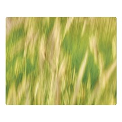 Golden Grass Abstract Double Sided Flano Blanket (large)  by DimitriosArt