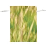 Golden Grass Abstract  Lightweight Drawstring Pouch (XL) Front