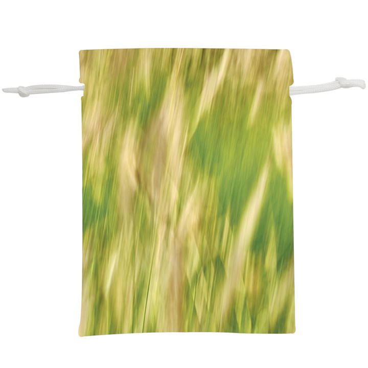 Golden Grass Abstract  Lightweight Drawstring Pouch (XL)