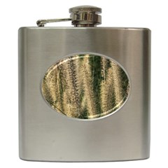 Fountain Grass Under The Sun Hip Flask (6 Oz) by DimitriosArt