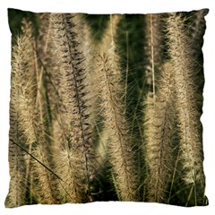 Fountain Grass Under The Sun Large Cushion Case (one Side) by DimitriosArt