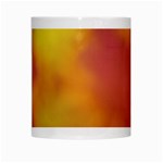 Flower Abstract White Mugs Center