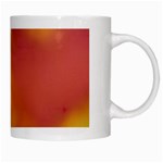 Flower Abstract White Mugs Right