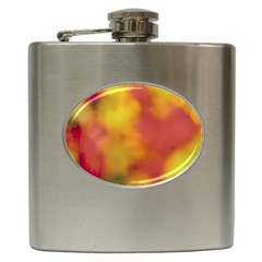 Flower Abstract Hip Flask (6 Oz) by DimitriosArt