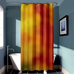 Flower Abstract Shower Curtain 36  X 72  (stall)  by DimitriosArt