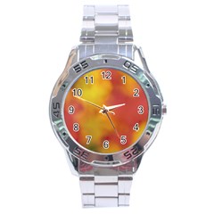 Flower Abstract Stainless Steel Analogue Watch