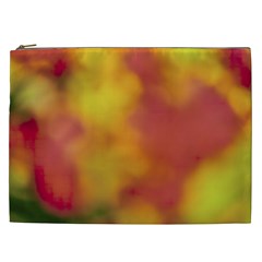 Flower Abstract Cosmetic Bag (xxl) by DimitriosArt