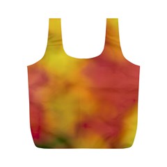 Flower Abstract Full Print Recycle Bag (m) by DimitriosArt