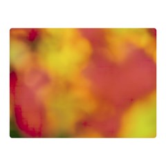 Flower Abstract Double Sided Flano Blanket (mini) 