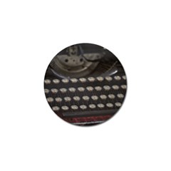 Keyboard From The Past Golf Ball Marker (4 Pack)