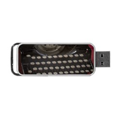 Keyboard From The Past Portable Usb Flash (two Sides) by DimitriosArt