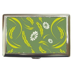 Folk Flowers Print Floral Pattern Ethnic Art Cigarette Money Case by Eskimos