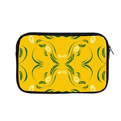 Floral Folk Damask Pattern Fantasy Flowers Floral Geometric Fantasy Apple Macbook Pro 13  Zipper Case by Eskimos