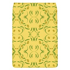 Floral Folk Damask Pattern Fantasy Flowers Floral Geometric Fantasy Removable Flap Cover (s) by Eskimos