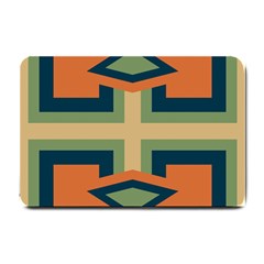 Abstract Pattern Geometric Backgrounds   Small Doormat  by Eskimos