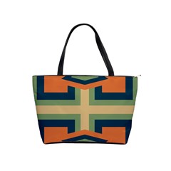 Abstract Pattern Geometric Backgrounds   Classic Shoulder Handbag by Eskimos