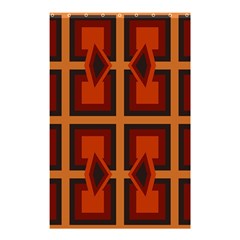 Abstract Pattern Geometric Backgrounds   Shower Curtain 48  X 72  (small)  by Eskimos