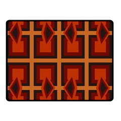 Abstract Pattern Geometric Backgrounds   Double Sided Fleece Blanket (small)  by Eskimos