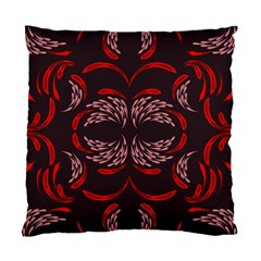 Floral Folk Damask Pattern Fantasy Flowers Floral Geometric Fantasy Standard Cushion Case (two Sides) by Eskimos