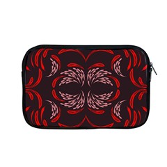 Floral Folk Damask Pattern Fantasy Flowers Floral Geometric Fantasy Apple Macbook Pro 13  Zipper Case by Eskimos