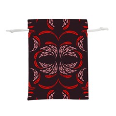 Floral Folk Damask Pattern Fantasy Flowers Floral Geometric Fantasy Lightweight Drawstring Pouch (s) by Eskimos