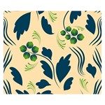 Folk flowers print Floral pattern Ethnic art Double Sided Flano Blanket (Small)  50 x40  Blanket Front