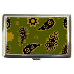 Floral Pattern Paisley Style Paisley Print  Doodle Background Cigarette Money Case by Eskimos