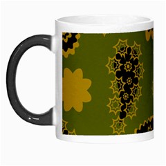 Floral Pattern Paisley Style Paisley Print  Doodle Background Morph Mugs by Eskimos