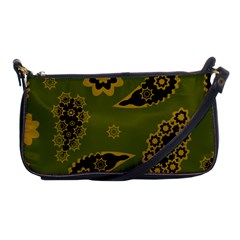 Floral Pattern Paisley Style Paisley Print  Doodle Background Shoulder Clutch Bag by Eskimos