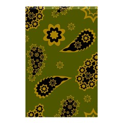 Floral Pattern Paisley Style Paisley Print  Doodle Background Shower Curtain 48  X 72  (small) 