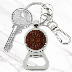 Floral Pattern Paisley Style Paisley Print  Doodle Background Bottle Opener Key Chain by Eskimos