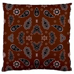 Floral Pattern Paisley Style Paisley Print  Doodle Background Standard Flano Cushion Case (one Side) by Eskimos