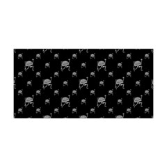 Grey And Black Alien Dancing Girls Drawing Pattern Yoga Headband by dflcprintsclothing