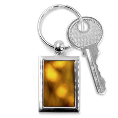 Orange Vibrant Abstract Key Chain (rectangle) by DimitriosArt