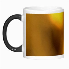 Orange Vibrant Abstract Morph Mugs by DimitriosArt