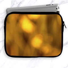 Orange Vibrant Abstract Apple Ipad 2/3/4 Zipper Cases by DimitriosArt