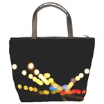 City Lights Series No3 Bucket Bag Back