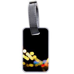 City Lights Series No3 Luggage Tag (two Sides) by DimitriosArt