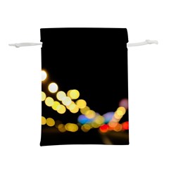 City Lights Series No3 Lightweight Drawstring Pouch (l) by DimitriosArt