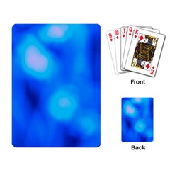 Blue Vibrant Abstract Playing Cards Single Design (rectangle) by DimitriosArt