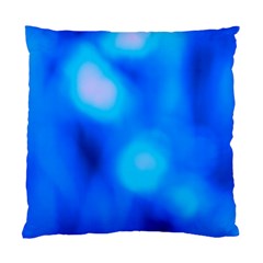 Blue Vibrant Abstract Standard Cushion Case (two Sides) by DimitriosArt