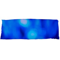 Blue Vibrant Abstract Body Pillow Case Dakimakura (two Sides) by DimitriosArt